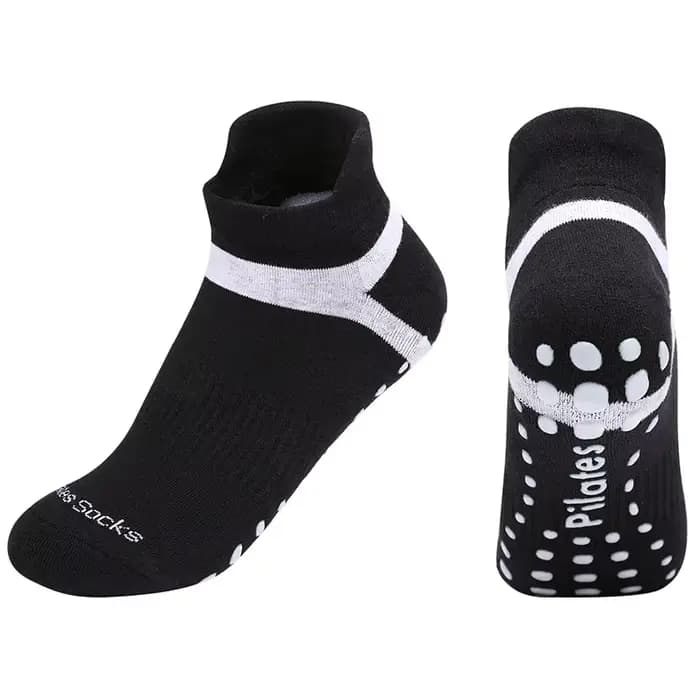 Chaussettes de Yoga grande taille pour femmes et hommes, antidérapantes, en Silicone, pour gymnastiq
