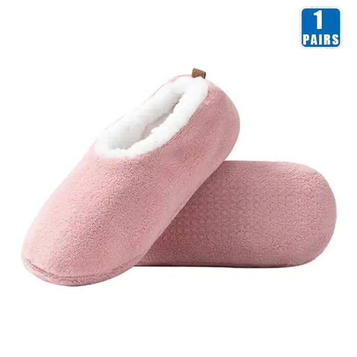 Chaussettes de sol pour femmes, antidérapantes, chaudes, douces, confortables, pour la maison, colle