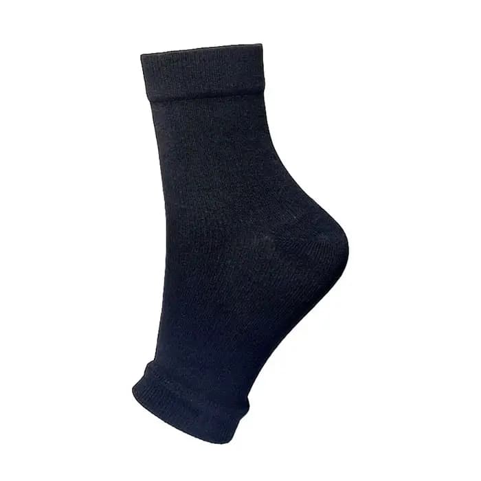 Chaussette de Compression à bout ouvert, protection de l'arthrite du talon, manchon de pansement éla