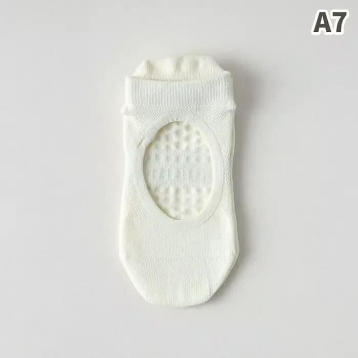 Chaussettes de Pilates pour femmes, antidérapantes, respirantes, sans talon, pour le yoga, la danse,