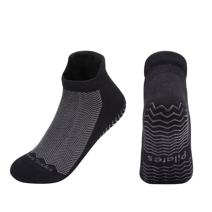 Chaussettes de Pilates pour femmes, antidérapantes, respirantes, pour Yoga, Fitness, sport, danse de