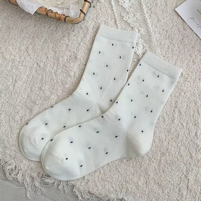 Chaussettes longues décontractées pour femmes, nouvelle mode Simple, Style japonais, tendance, en co