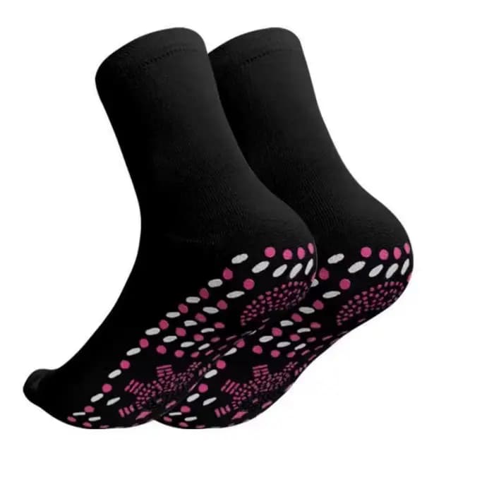 Chaussettes magnétiques unisexes auto-chauffantes, soins de santé, thérapie amincissante en Tourmali