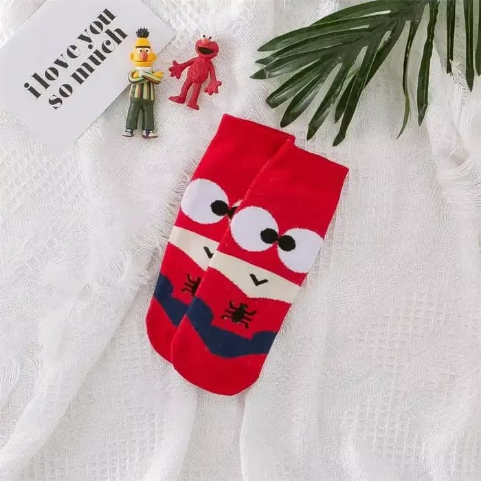 Chaussettes courtes unisexes de dessin animé Ninja pour femmes, chaussettes de rinçage Hip Hop, nouv