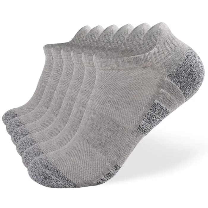 Lot de 10 chaussettes de course pour hommes et femmes, respirantes, rembourrées, athlétiques, coupe 