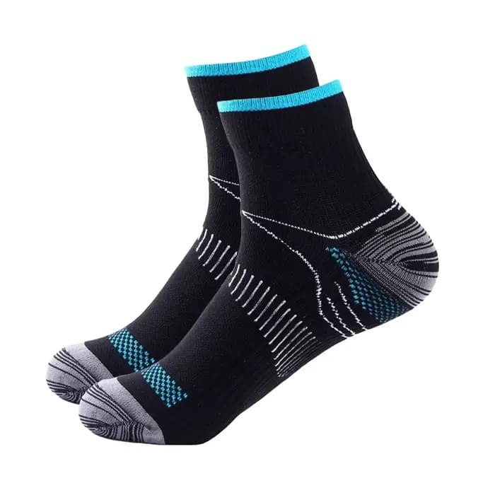 Brothock chaussettes de Compression pour Fascia plantaire chaussettes de Compression déodorant absor