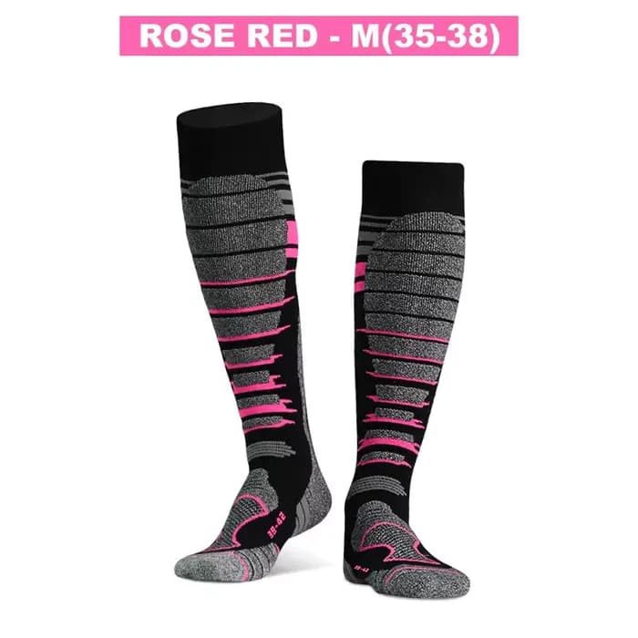 Chaussettes de Ski en laine mérinos chaussettes par temps froid pour hommes femmes snowboard neige c