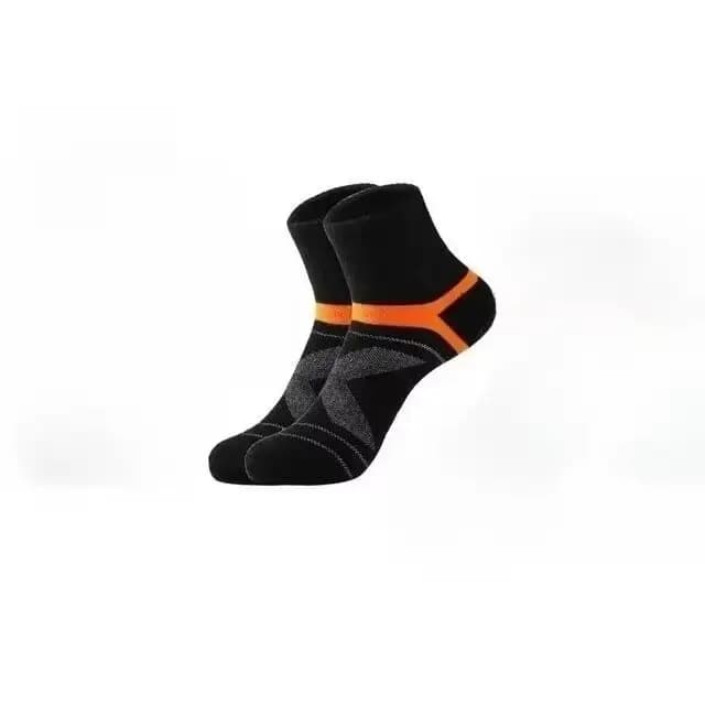 1 à 3 paires de chaussettes pour hommes de haute qualité, chaussettes de sport noires, décontractées
