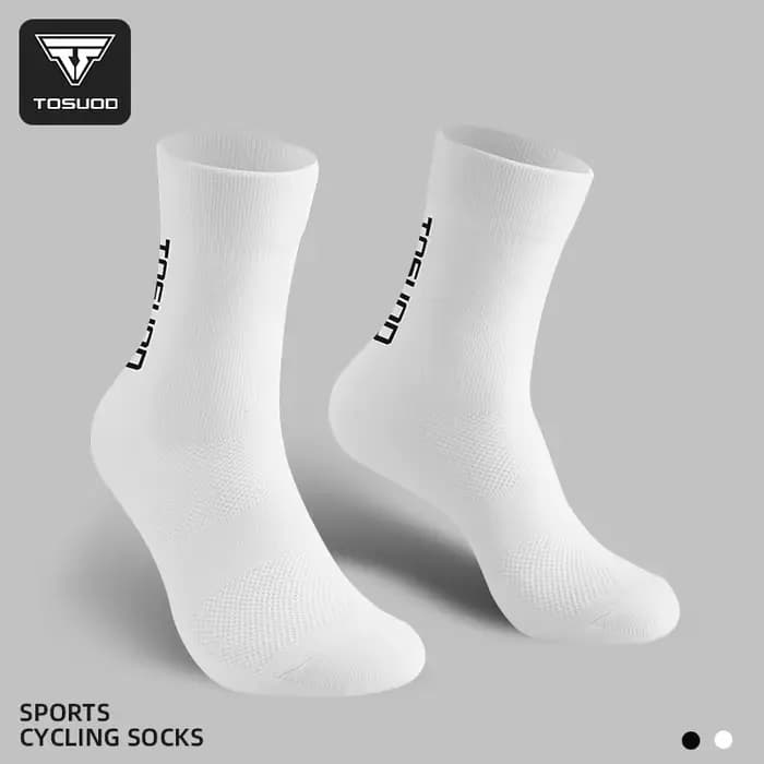 TOSUOD chaussettes de Sport respirant amorti Absorption des chocs cyclisme vtt vélo de route haute é