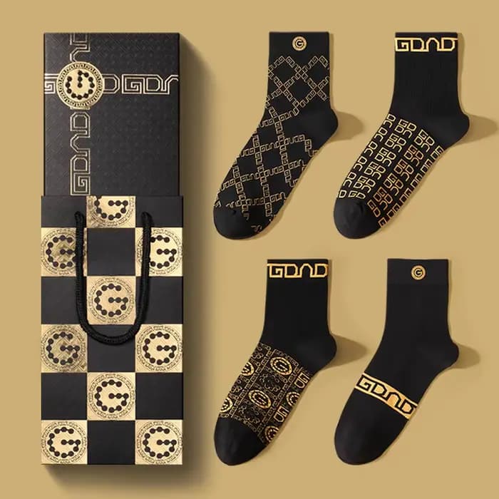 Chaussettes en coton pour hommes, Anti-odeur, respirantes, mi-mollet, chaussettes de sport pour l'au