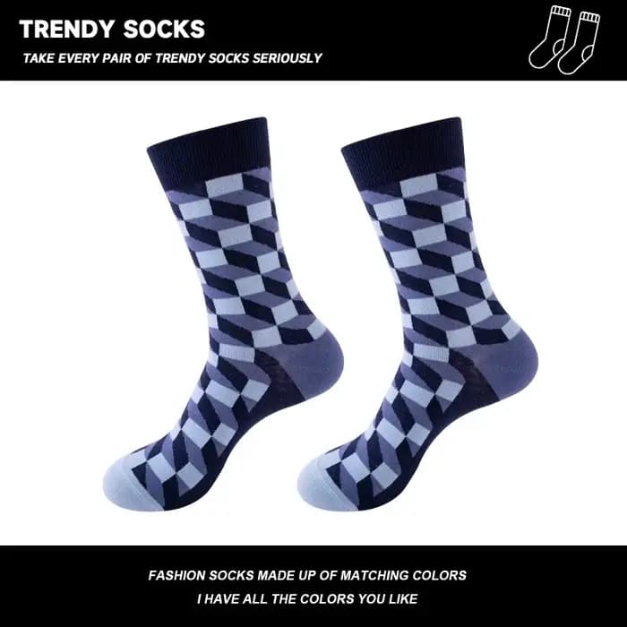 Chaussettes amusantes pour hommes et femmes, amusantes, confortables, folles, nouveauté, mode, respi