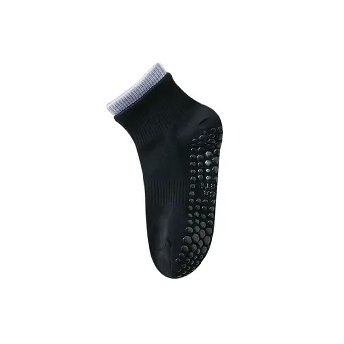1 paire femmes anti-dérapant chaussette Trampoline Yoga chaussette coton respirant chaussettes court
