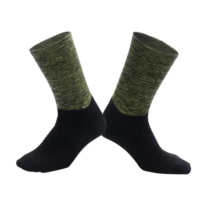 Chaussettes de cyclisme, doublées de polaire, épaisses, chaudes, résistantes au froid, respirantes, 