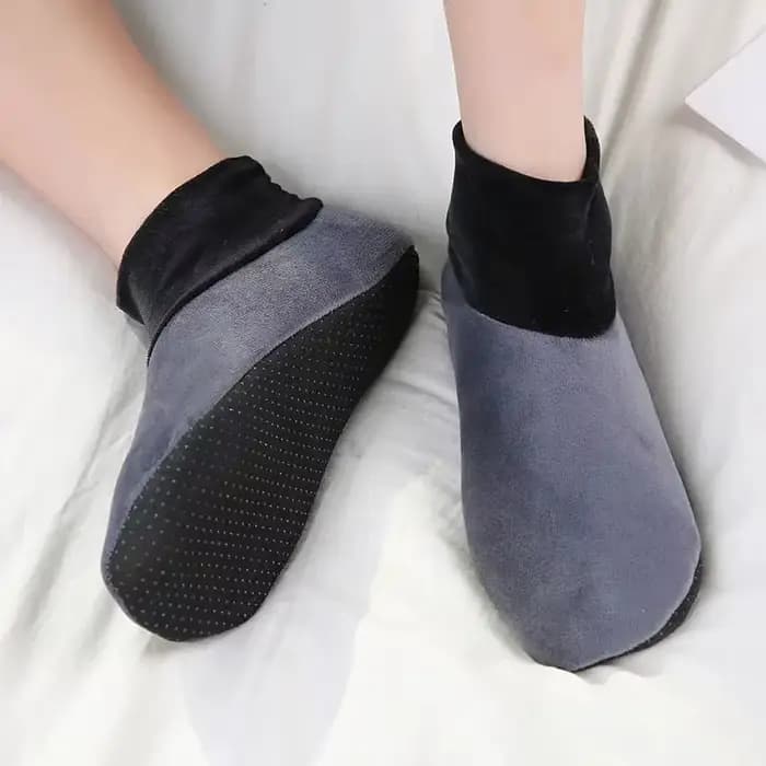 Chaussettes chaudes épaisses doublées de polaire pour femmes adultes, support haut, chaussettes d'in