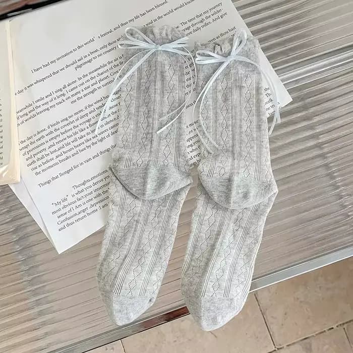 Chaussettes pour femmes Style coréen nouvelle couleur unie douce Lolita chaussettes fines mignon res