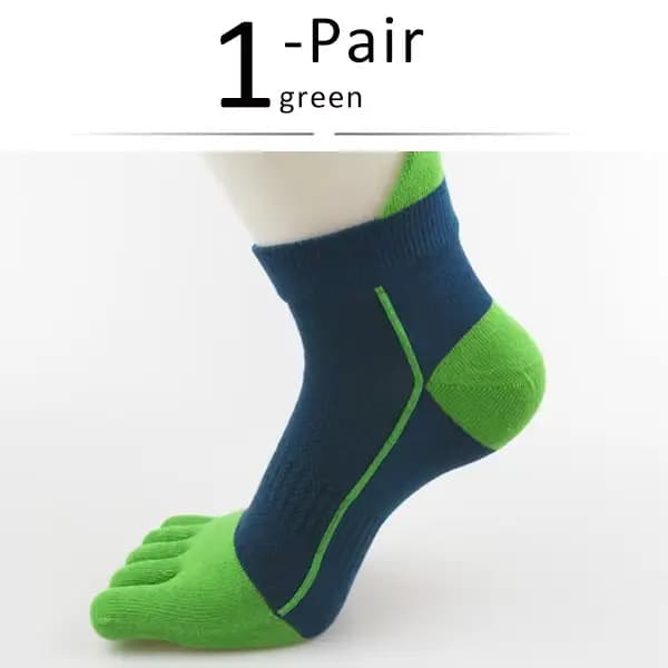 Chaussettes de sport athlétiques en coton rayé, respirantes, anti-transpiration, désodorisantes, pou