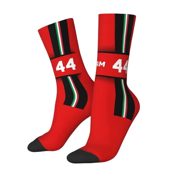 F1-Chaussettes sulfsulfpour Homme et Femme, Bas Super Doux, Harajuku, Cadeaux, Toutes Saisons, #44, 