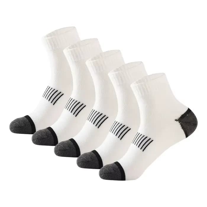 20 paires de chaussettes en coton pour hommes de haute qualité, ensemble décontracté, respirant, spo