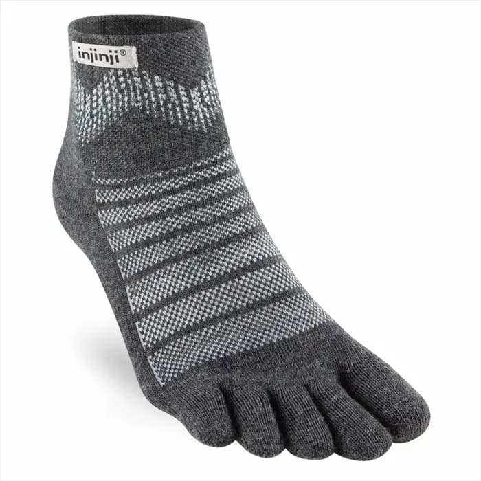 Chaussettes à cinq doigts en laine mérinos Injinji, épaisses, pour l'alpinisme, le ski, la randonnée