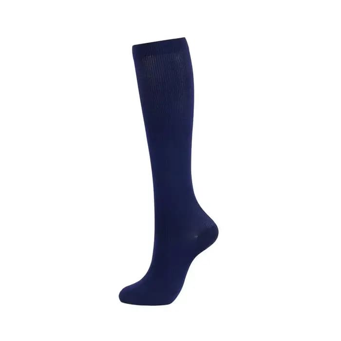 1 paire de chaussettes de Compression pour hommes et femmes, chaussettes élastiques médicales pour v