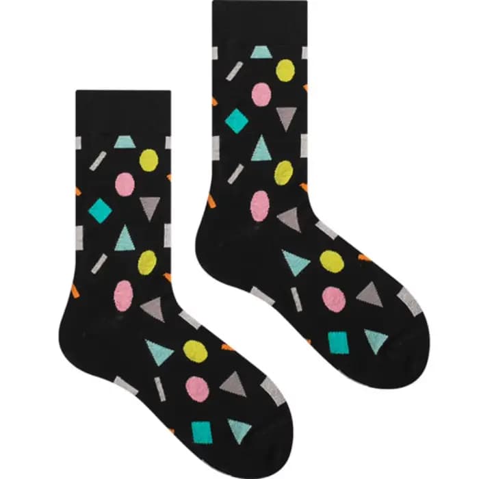 Drôle aimant coeur rouge motif coton hommes équipage chaussette rue marée équipage chaussettes cadea