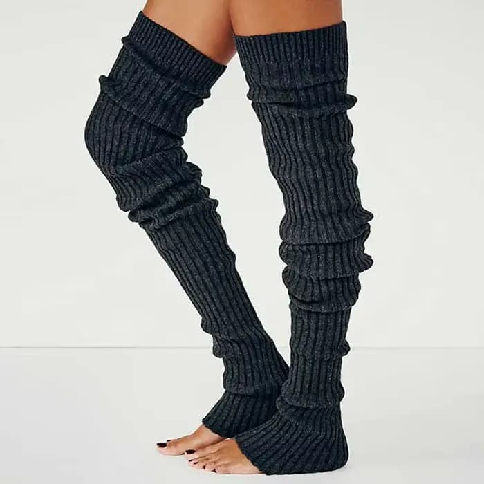 Jambières longues et chaudes pour fille, chaussettes hautes au genou, bas skinny, chaussettes Lolita
