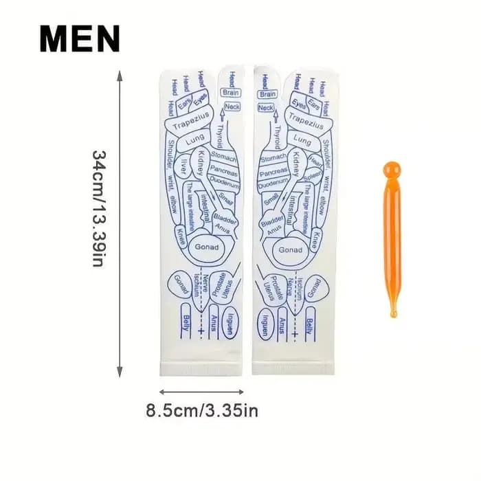 Massage des pieds chaussettes d'acupression Massage de physiothérapie soulager les pieds fatigués Il