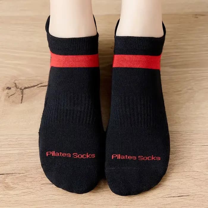 Chaussettes de Yoga grande taille pour femmes et hommes, antidérapantes, en Silicone, pour gymnastique, Fitness, danse, sport, unisexes, en coton, respirantes, Pilates