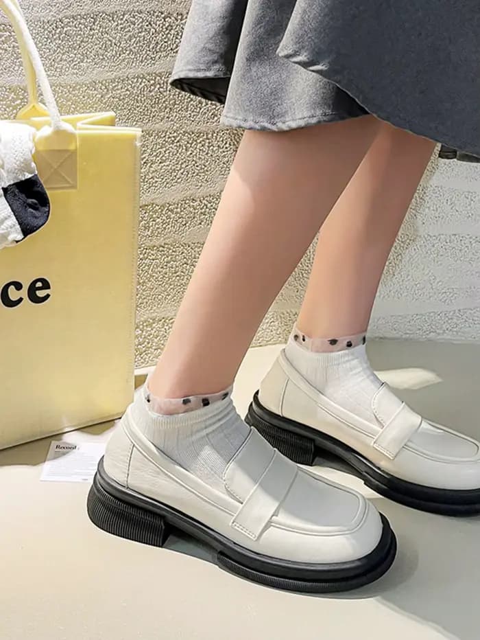 5 paires de chaussettes bateau pour femmes