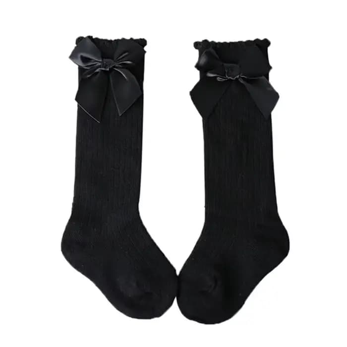 Chaussettes à volants en coton pour femmes et filles
