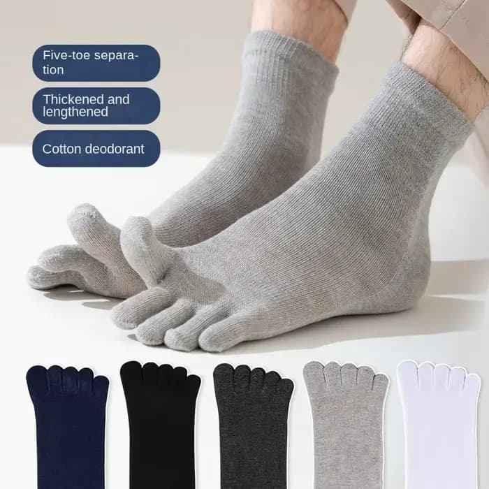 Chaussettes à cinq doigts pour hommes