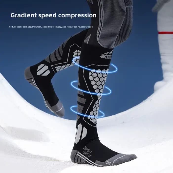 Chaussettes de Ski épaisses antidérapantes