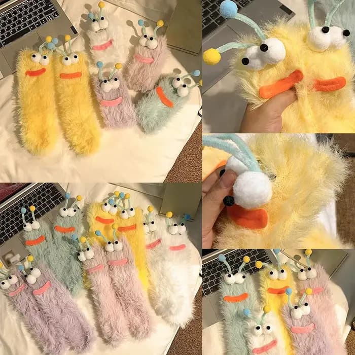 Chaussettes monstre drôles pour femmes
