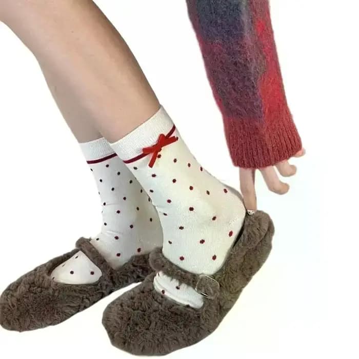 5 paires de chaussettes de noël pour femmes
