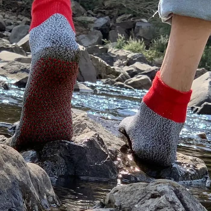 Chaussettes Anti-coupure Anti-crevaison pour randonnée en plein air