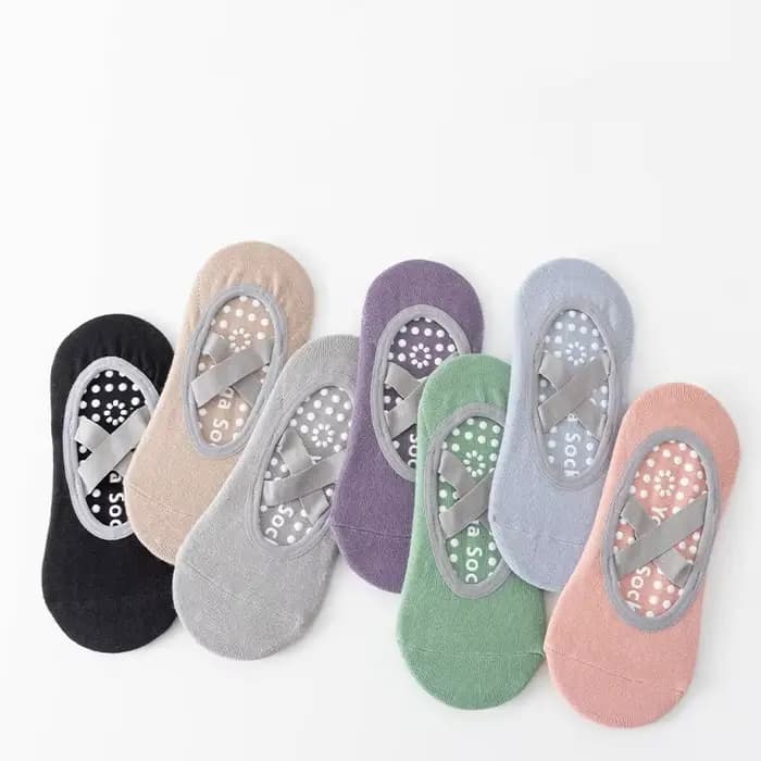 1/ 3 paires de chaussettes de Yoga professionnelles pour femmes