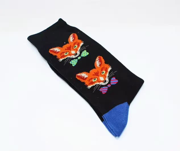 Harajuku heureux hommes chaussettes drôle
