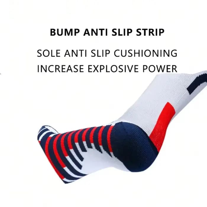 Chaussettes de sport pour hommes en coton respirant