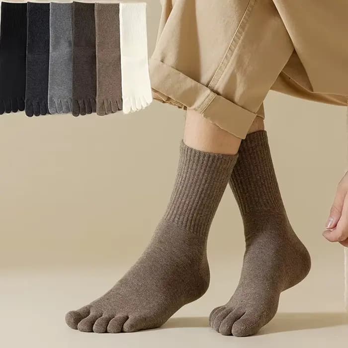 Chaussettes à cinq orteils pour hommes