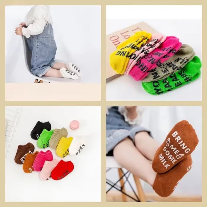 Chaussettes antidérapantes pour bébé