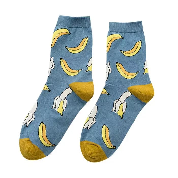 Chaussettes amusantes de dessin animé pour femmes