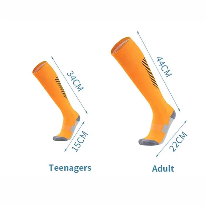 Chaussettes de football pour hommes sur le mollet