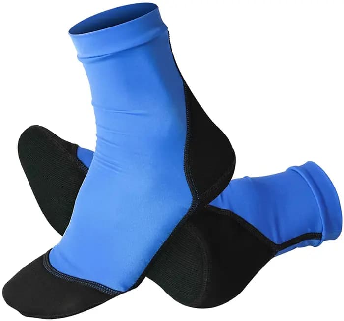 Chaussettes à ailerons en néoprène pour sable