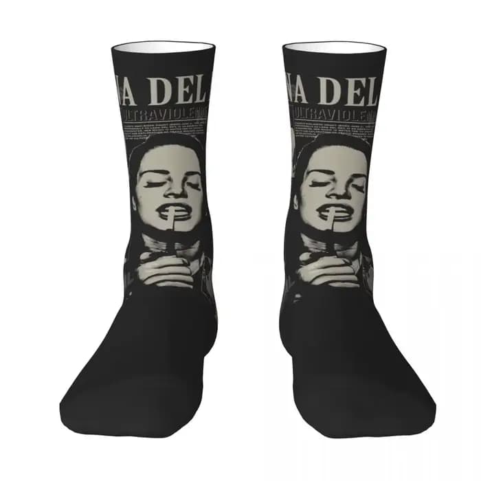 Lana Del Rey RNCan-Chaussettes unisexes