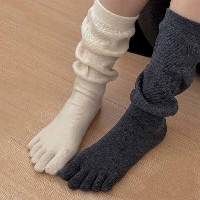 Chaussettes à cinq doigts pour femmes