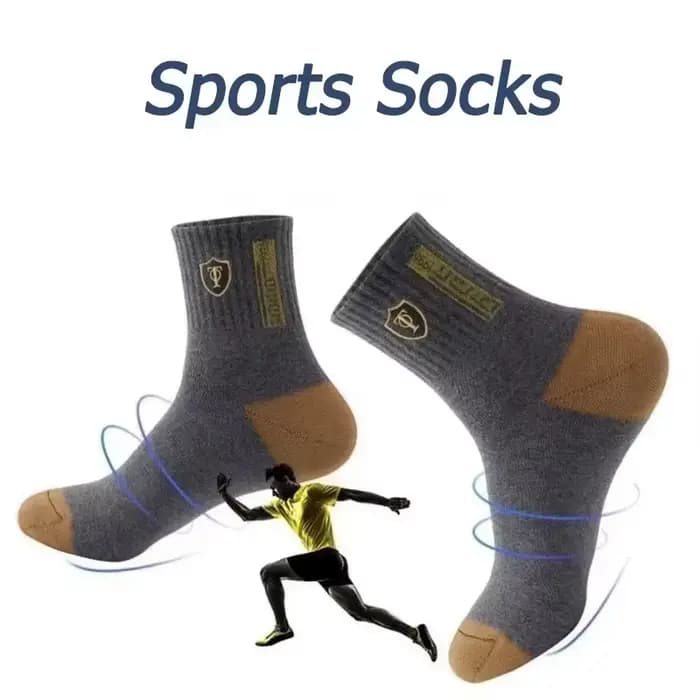 Bas de sport en coton respirant pour hommes