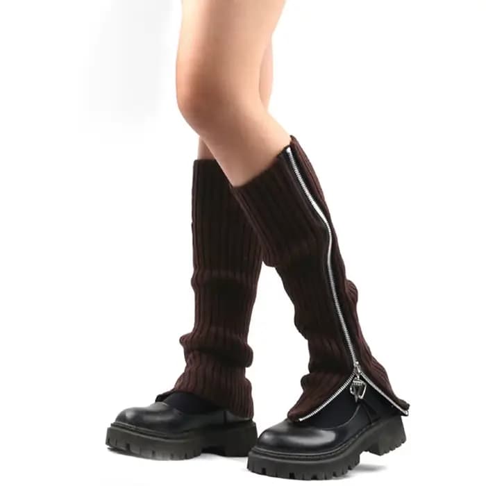 Chaussettes longues en laine pour femmes