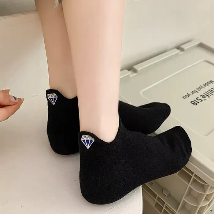 5 paires de chaussettes amusantes pour femmes
