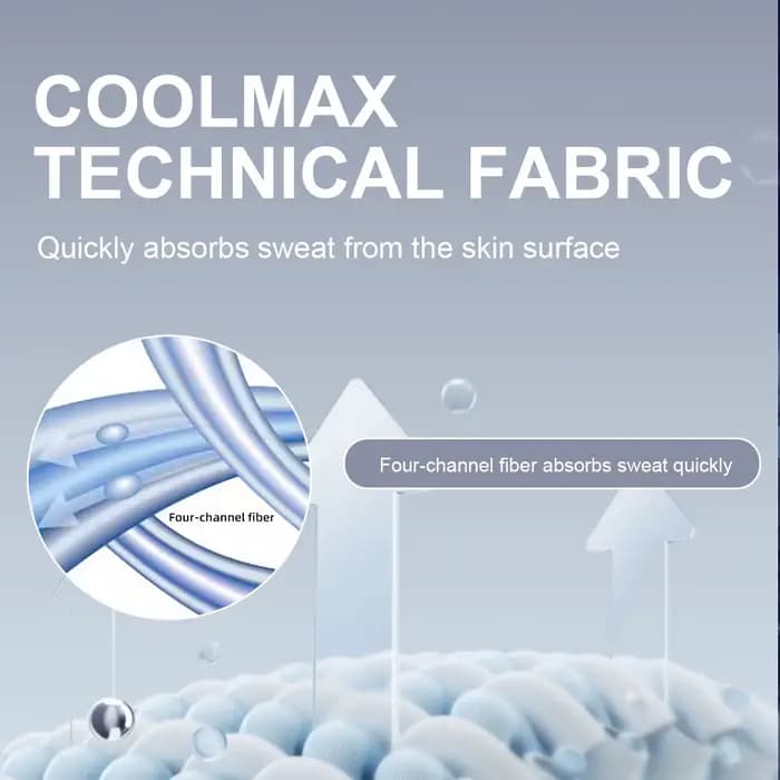 Chaussettes de sport en coton peigné Coolmax pour hommes et femmes