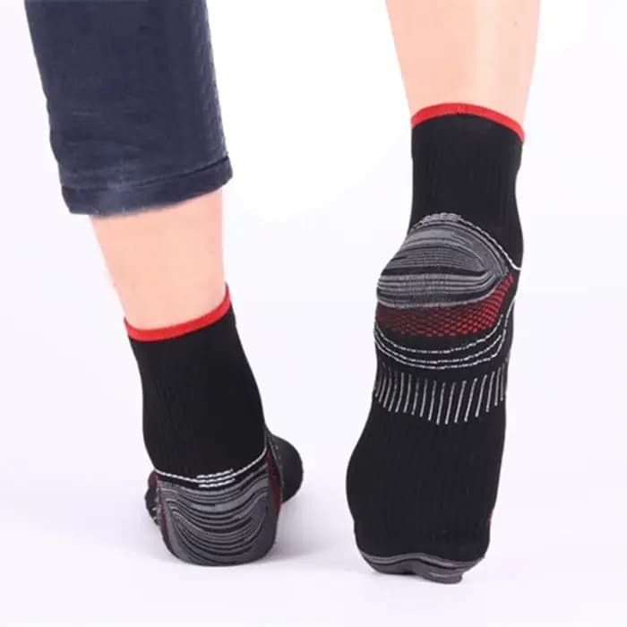 Brothock chaussettes de Compression pour Fascia plantaire chaussettes de Compression déodorant absorbant la sueur respirant Sweats chaussettes de pression de sport